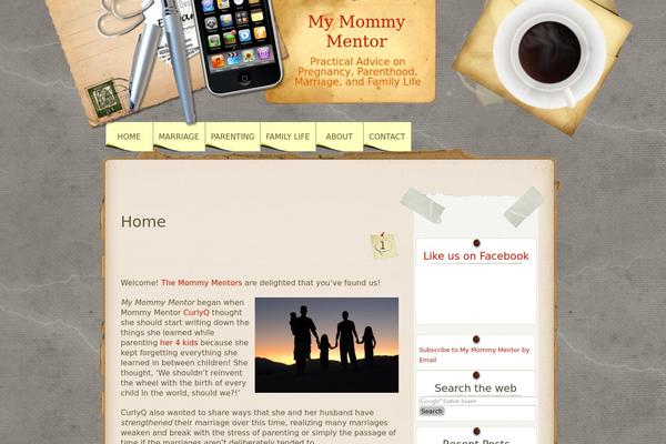 Desk Mess Mirrored theme site design template sample