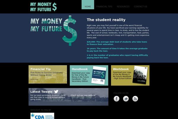 mymoneymyfuture.ca site used Mymoney