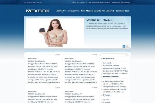 SmartMag theme site design template sample