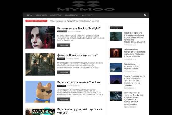 mymoo.ru site used NewsMag