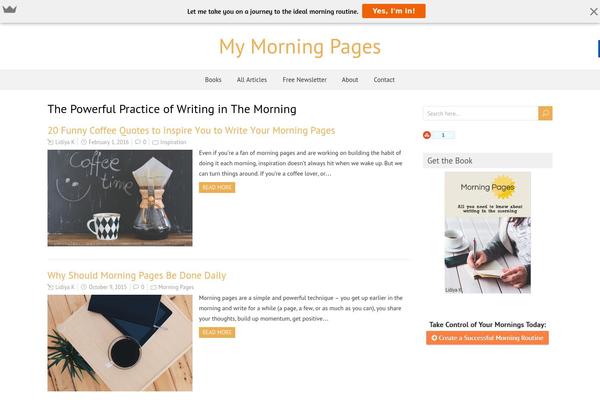 ForeverWood theme site design template sample
