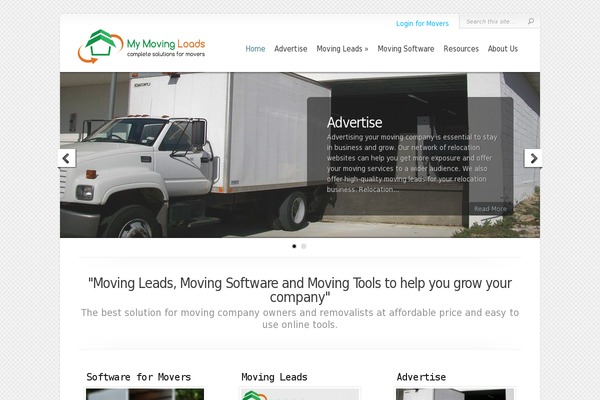 Chameleon theme site design template sample