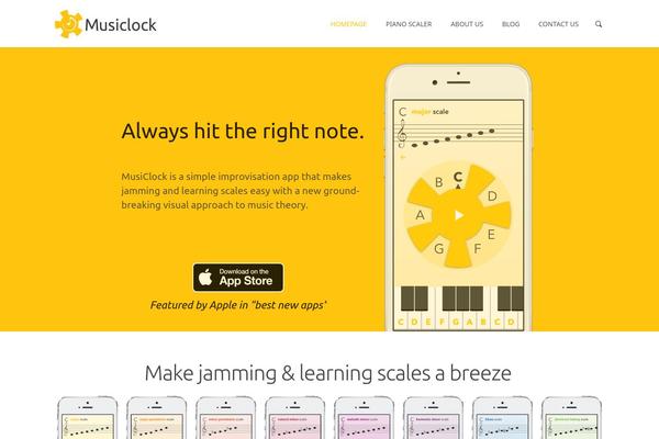Durus theme site design template sample