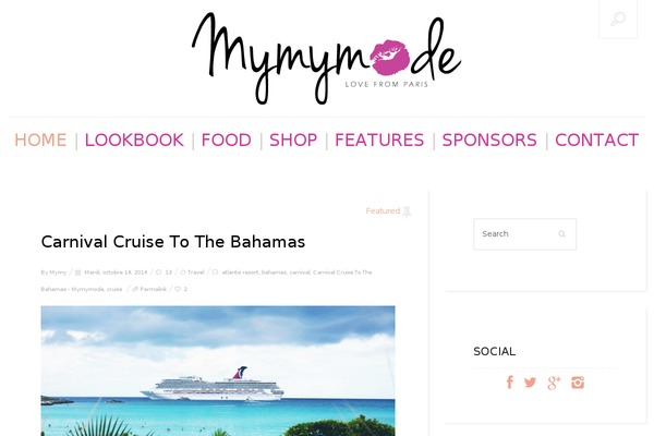 BuzzBlog theme site design template sample