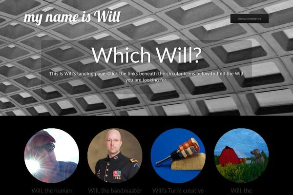 Tonic theme site design template sample