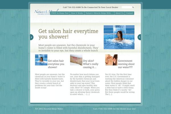Bamboo theme site design template sample