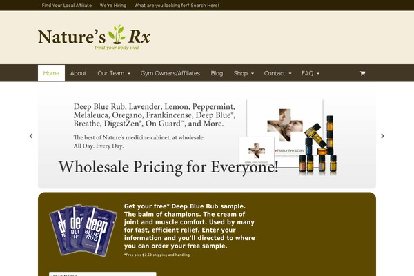 Canvas theme site design template sample