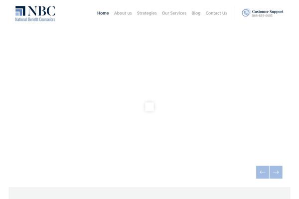WealthCo theme site design template sample