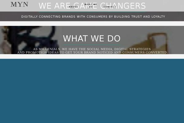 myncollective.com site used Ourea-child