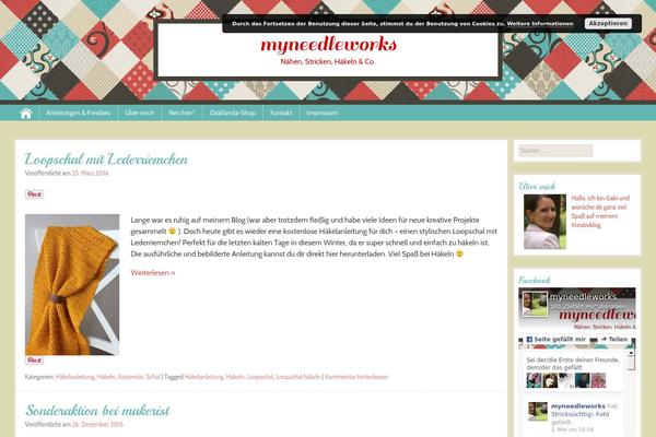 Patchwork theme site design template sample