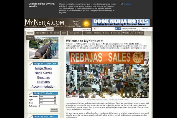 Site using Arscode-social-slider plugin