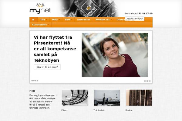 mynet.no site used Grensesnitt