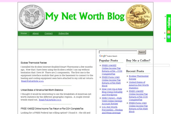 Sem Reloaded theme site design template sample