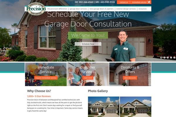 mynewdoor.com site used Precision-door