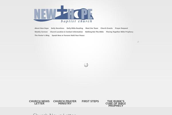 Nova theme site design template sample