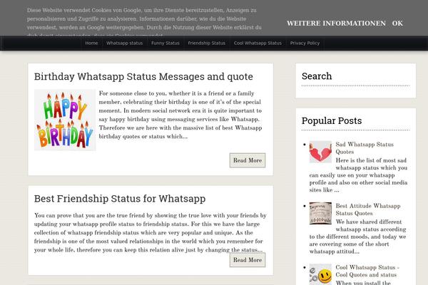 Nominal theme site design template sample