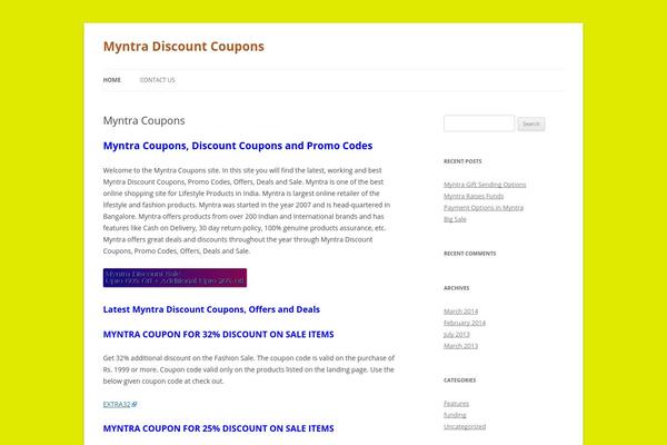 Site using Coupon Popup plugin