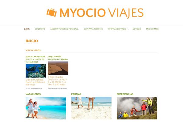 Tour Operator theme site design template sample