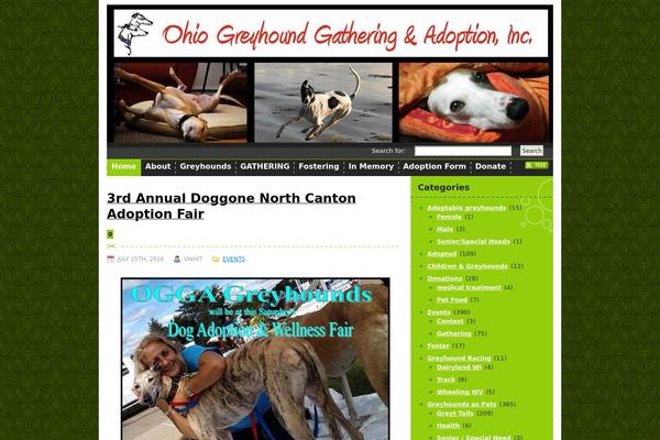 Fancy theme site design template sample