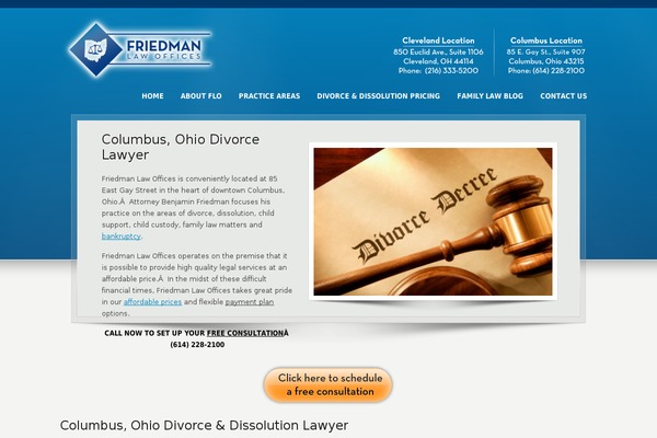 Karma theme site design template sample