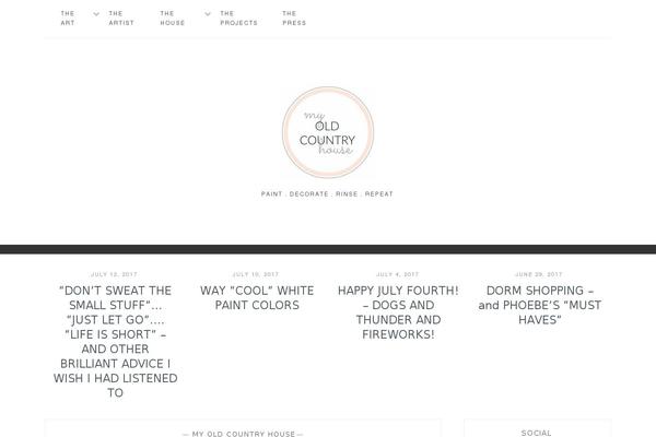 Anissa theme site design template sample