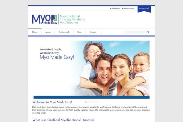 Organic Shop theme site design template sample