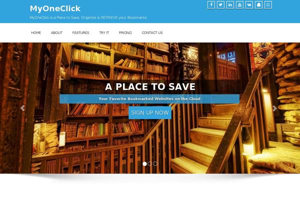 Enigma Parallax theme site design template sample