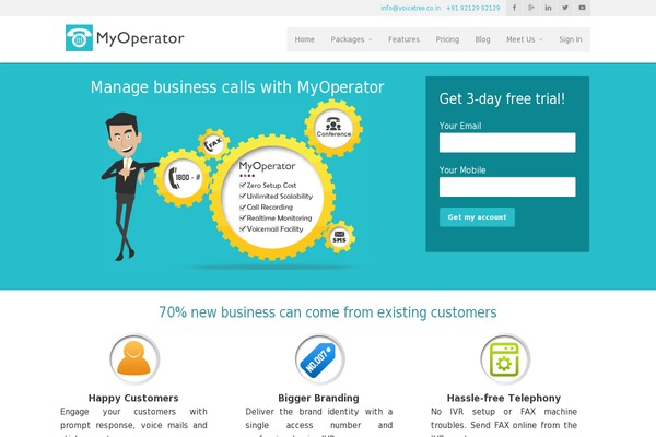 Metrolium website example screenshot