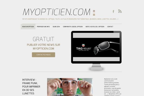 SuperSlick theme site design template sample