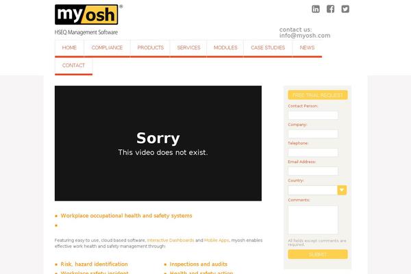 Site using Dzs-videogallery plugin