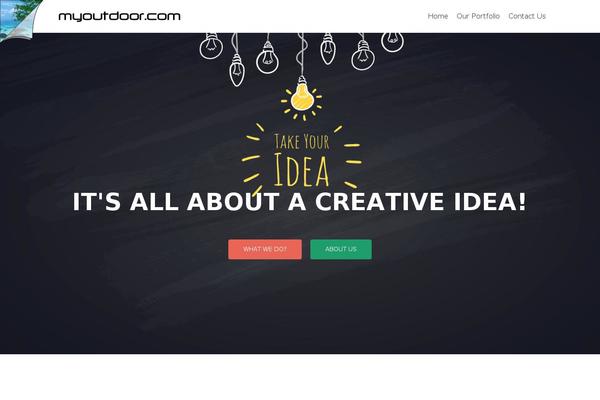 Site using Corner Ad plugin