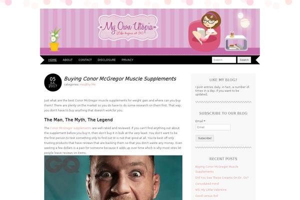Adelle theme site design template sample