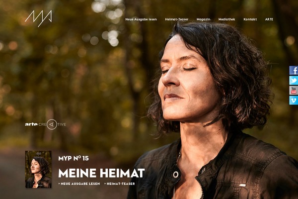 Immersion theme site design template sample