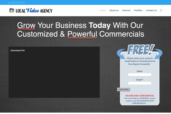mypageonevideo.com site used Getvideo