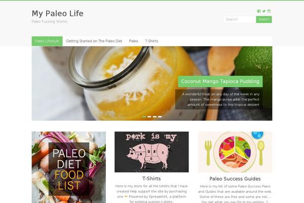 Accelerate theme site design template sample