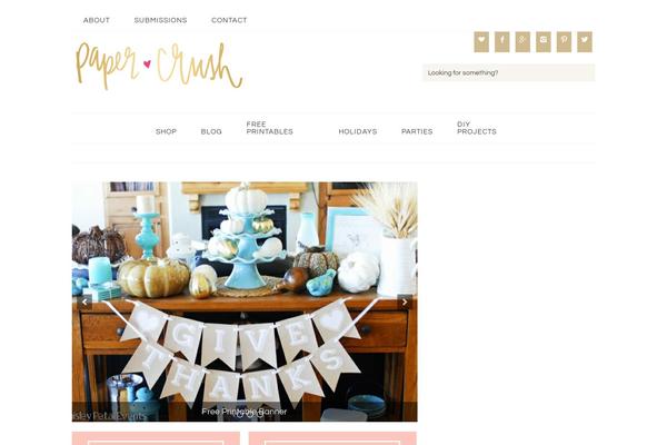 Blossom theme site design template sample