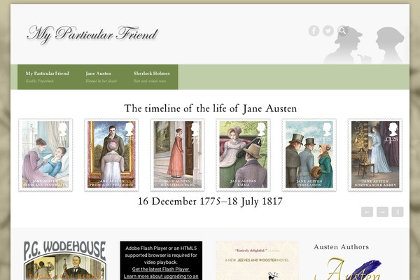 Site using FancyBox plugin