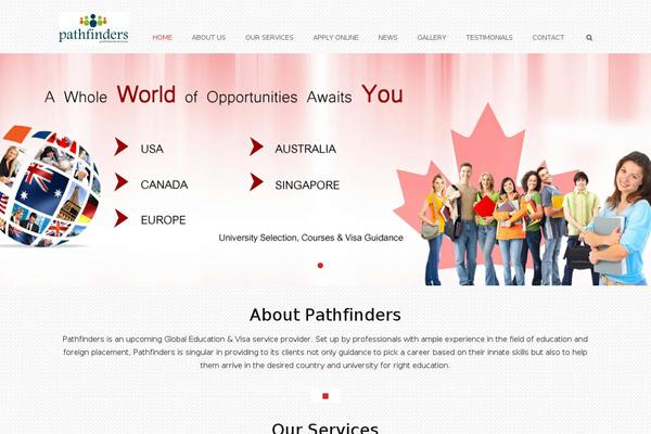 AccessPress Root theme site design template sample