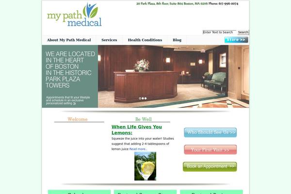 Magic-space theme site design template sample