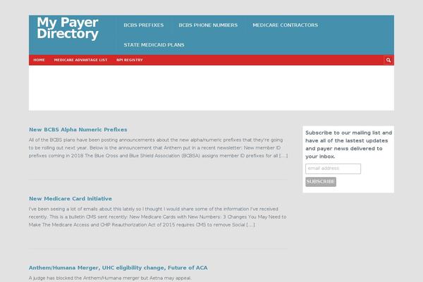 Truemag theme site design template sample