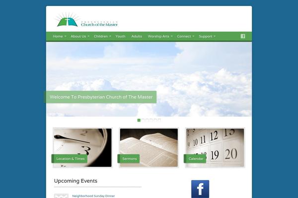 Risen theme site design template sample