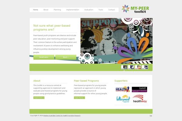 Twicet theme site design template sample