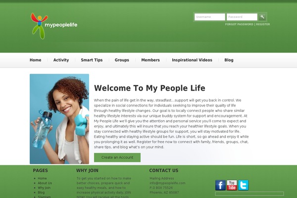 Site using Insert Headers and Footers plugin