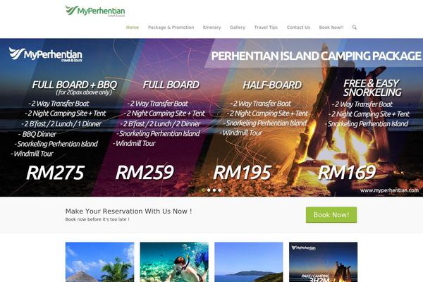 Adventurous theme site design template sample