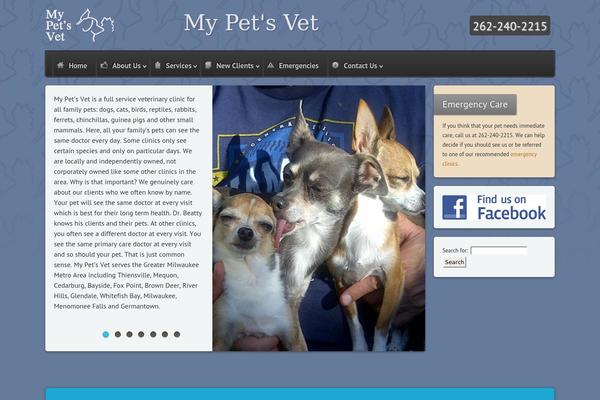 Fresco theme site design template sample
