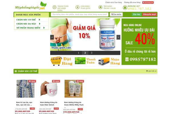 myphamgiagoc.net site used Wp_shop