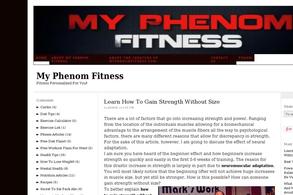 Thesis 1.7 theme site design template sample
