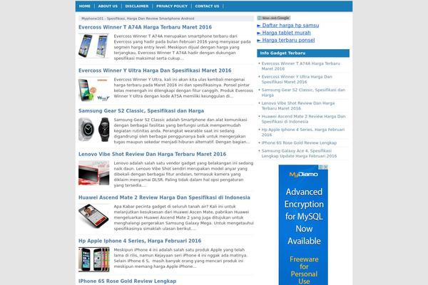 Nyeo theme site design template sample