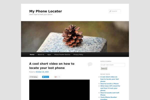 Site using Really Simple Share plugin