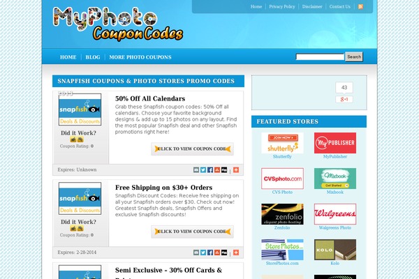 Couponpress theme site design template sample